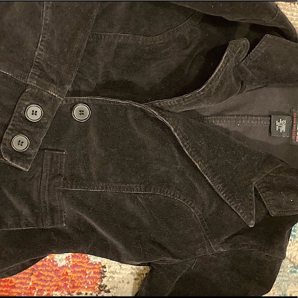 Vintage Black Corduroy Jacket - Picture 4 of 5